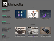 Tablet Screenshot of killahgrafikz.com